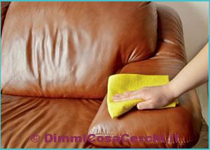 Come pulire un divano in pelle